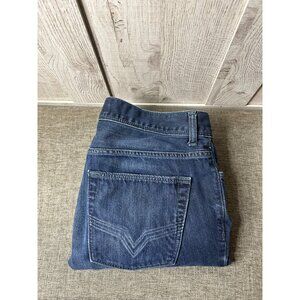 DKNY Mens 36x30 Jeans Blue Straight Fit Denim